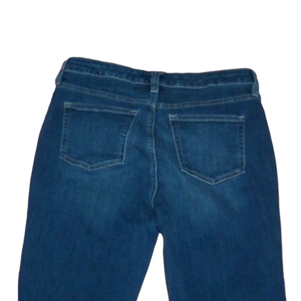 CHAPS Patchwork Distressed Dark Denim Ankle Jeans - Women's Size 4 - (30x28) - Picture 6 of 8